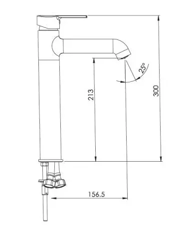 Parryware Crust Basin Mixer Bathroom Faucet - G3163A1