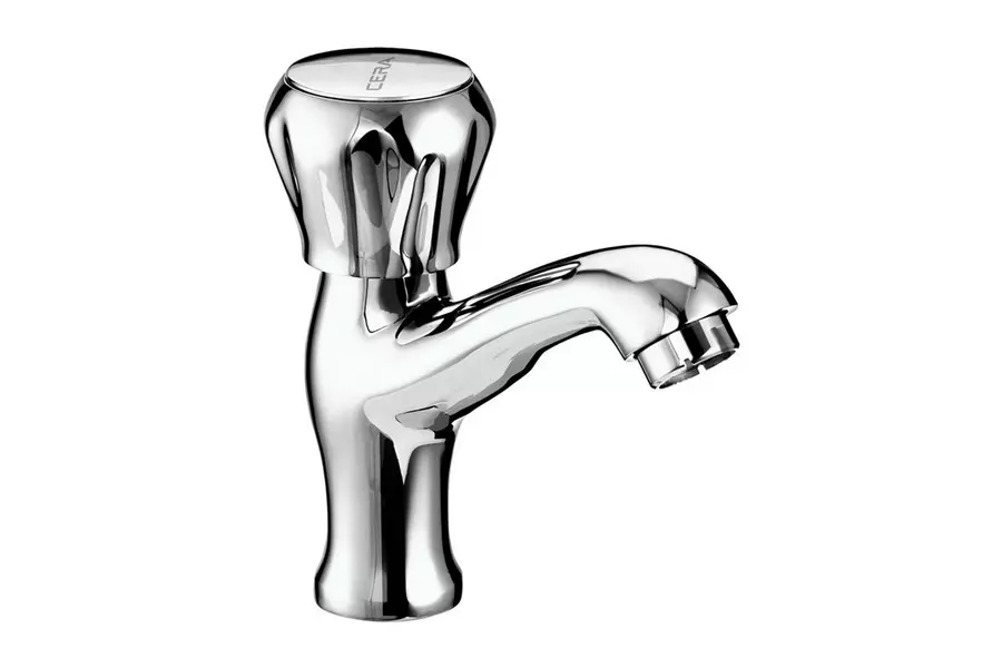 CERA Ocean Brass Table Mount Pillar Cock High Neck with Aerator