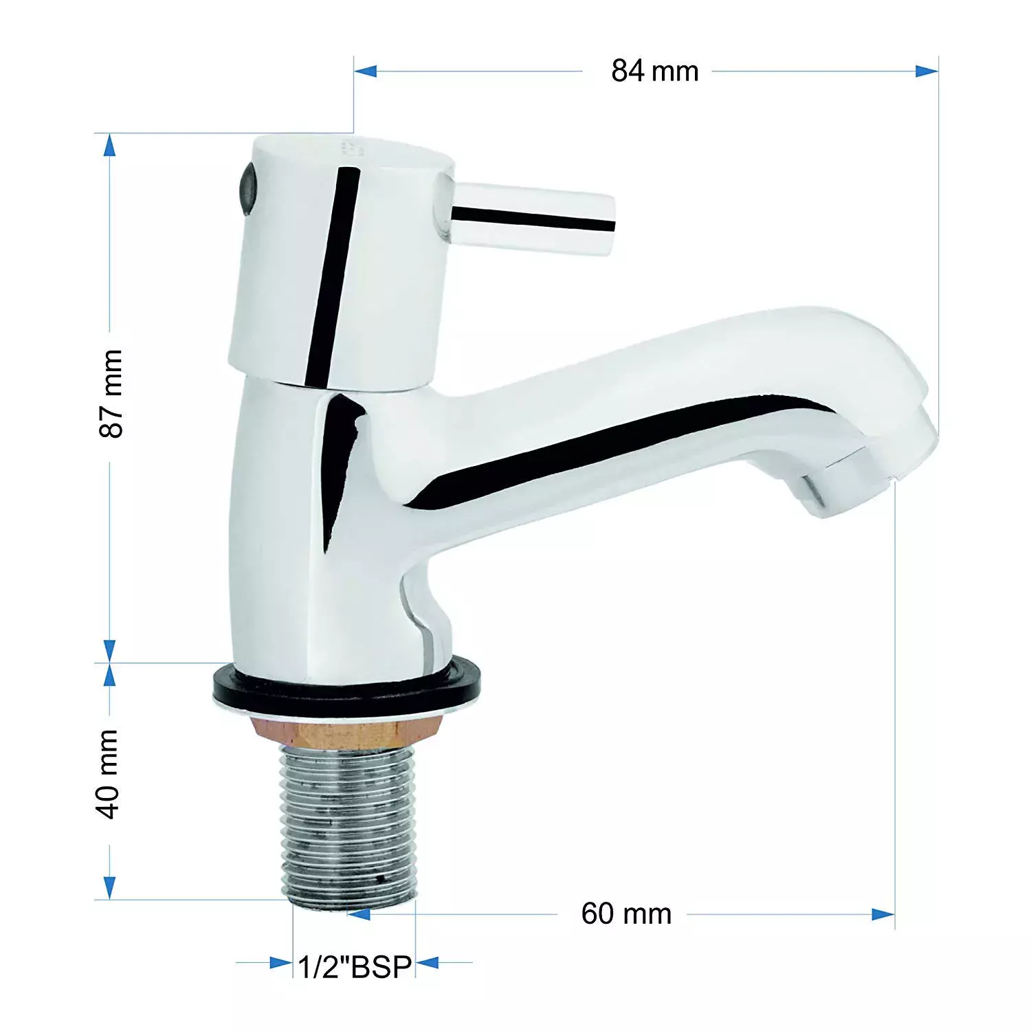 CERA Garnet Pillar Cock Bathroom Faucet - F2002101