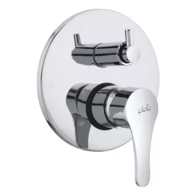 Plato Metallic Finish High Flow Trendy Divertor Exposed Part Kit Size of 19.05 mm (3/4 Inch), T 302