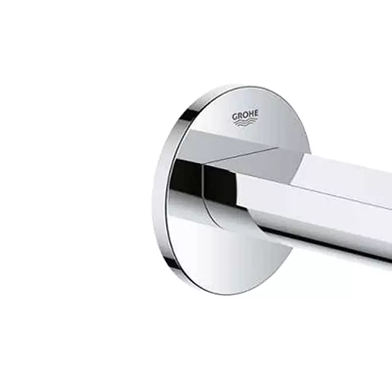 grohe-bauflow-brass-chrome-finish-baucontemporary-bath-spout-with-diverter-13390000