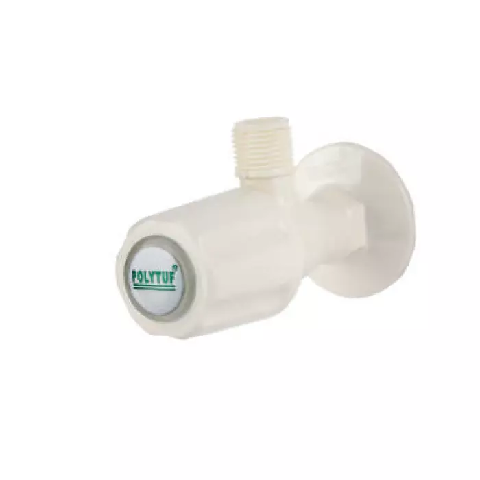 POLYTUF Standard Series Angle Stop Cock with Flange 1009