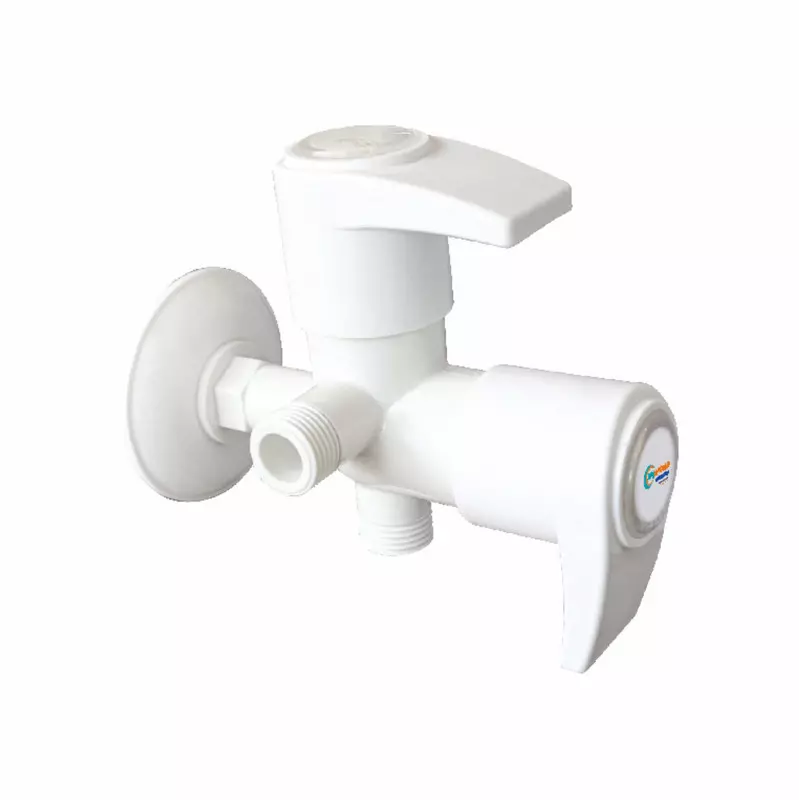 APL Apollo TP482 Grace 2 Way Angle Valve with Flange White