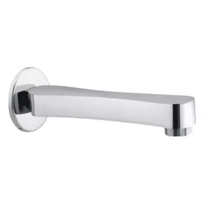 Plato Metallic Finish High Flow Trendy Wall Spout Plain Size of 19.05 mm (3/4 Inch), T 105