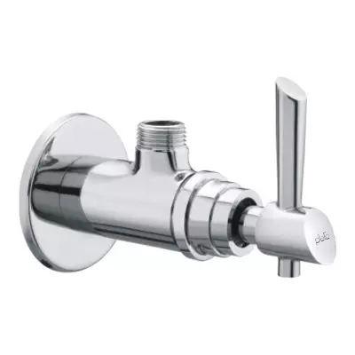 Plato Metallic Finish High Flow Fusion Angle Cock With Flange Size of 19.05 mm (3/4 Inch), U 204