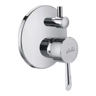 Plato Metallic Finish High Flow Fusion Divertor Exposed Part Kit Size of 19.05 mm (3/4 Inch), U 302