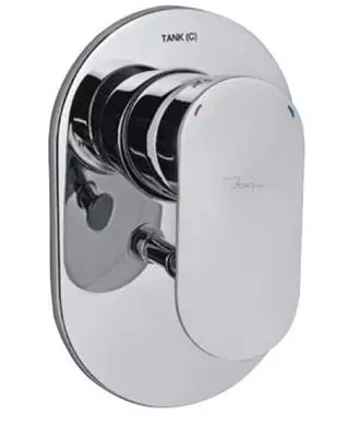 Jaquar Single Lever 3-Inlet Diverter Exposed Parts Kit with Chrome Finish OPP-CHR-15193KPM