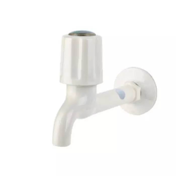POLYTUF Standard Series Bib Cock Long Body with Flange 1006