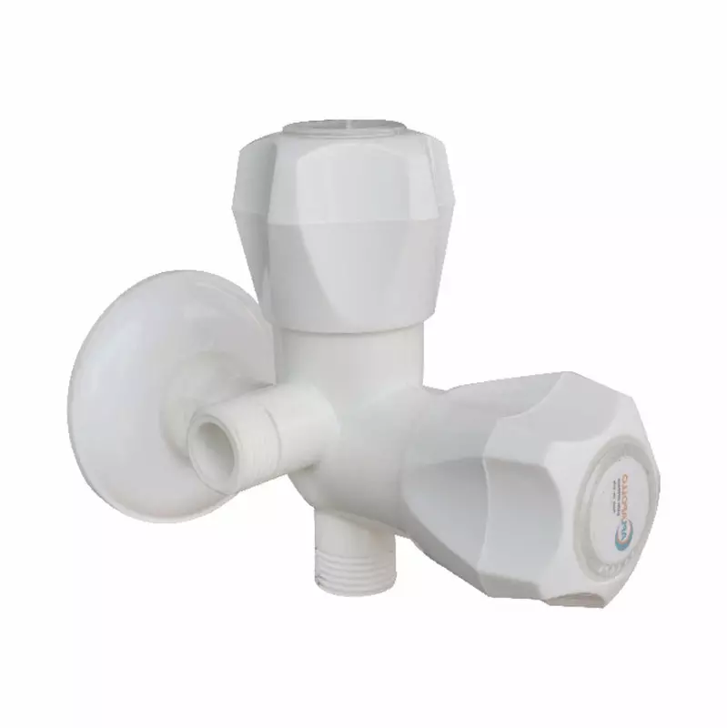 APL Apollo TP274 Continental 2 Way Angle Valve with Flange White