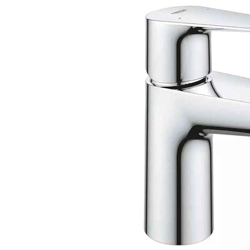 grohe-bauedge-brass-chrome-finish-smooth-body-single-lever-basin-mixer-32858001