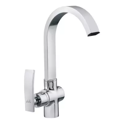Plato Metalic Finish Joy Pillar Cock Swan Neck Size of 19.05 mm (3/4 Inch), J 008