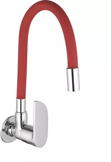 Plato Metallic Finish High Flow Bonjo Sink Cock With Silicon Gel Spout Size of 19.05 mm (3/4 Inch), B 009C