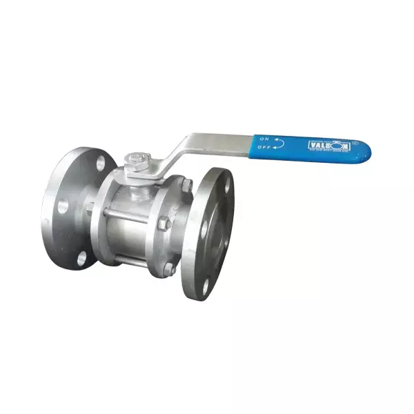 Valson Three Piece Ball Valve 31.75 mm (1¼ inch) Cast Steel Flanged