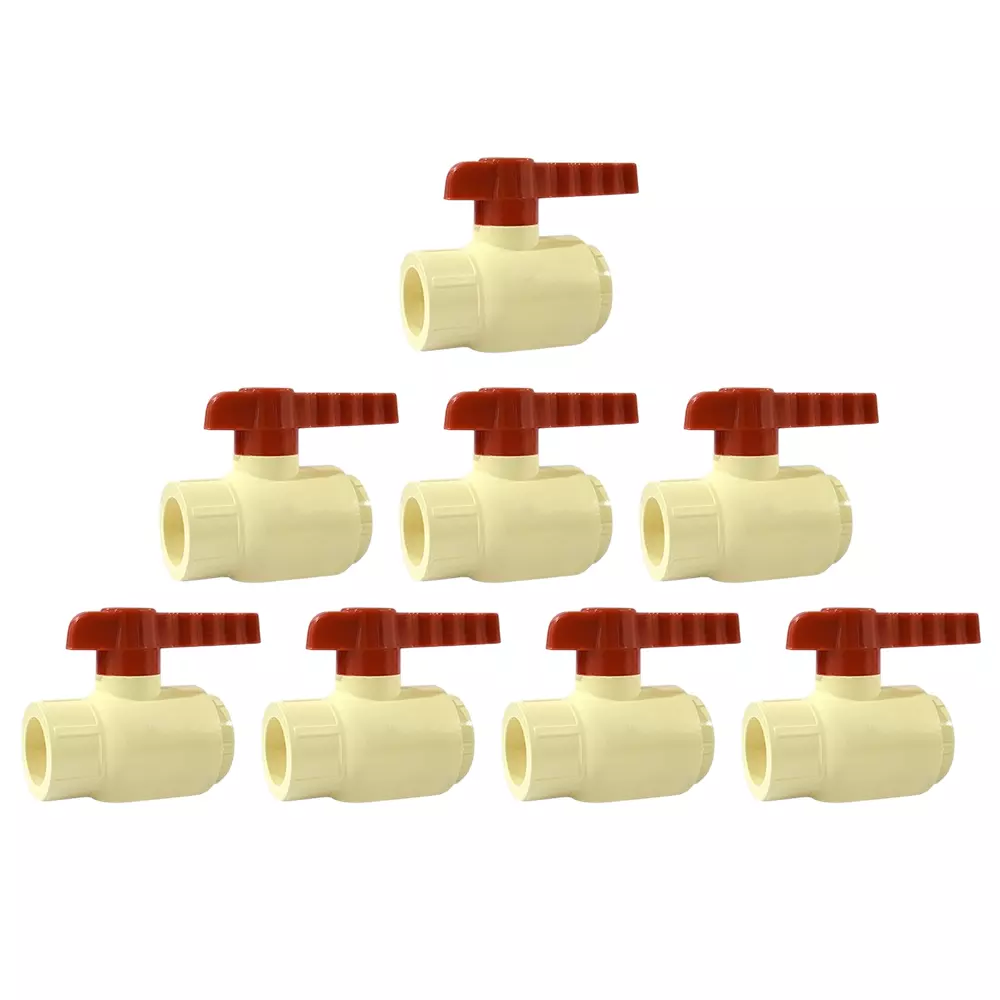NeoSeal CPVC Ball Valves Gold Star Lh Box (2 inch) 50 mm (Pack of 8)
