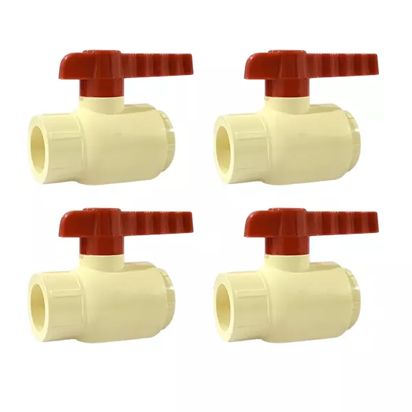 NeoSeal CPVC Ball Valves Gold Star Plus+ Lh Pouch (3 inch) 75 mm (Pack of 4)