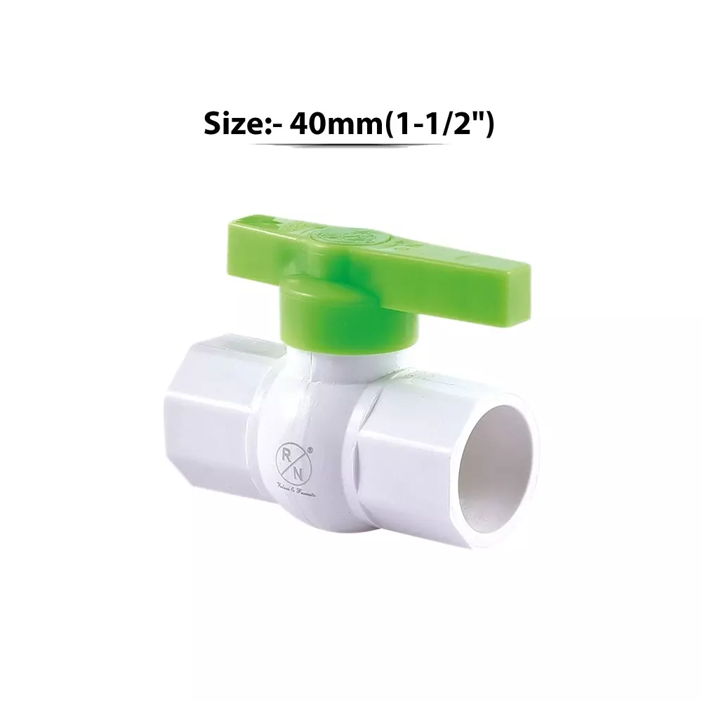 rn-hexagonal-ball-valve-upvc-white-green-heavy-socket-1-12-inch-40-mm-size-for-control-water-air-oil-flow-3750