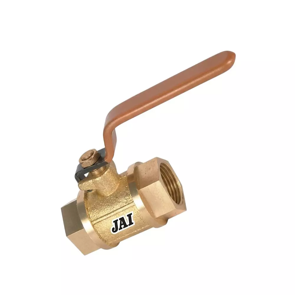 Jai Brass Ball Valve Screwed Female Ends Connection BSP Thread 25 mm Size
