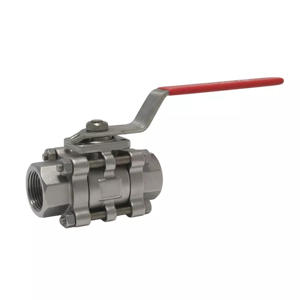 Quickair Ball Valve With Lever 1 1/4 inch (31.75 mm) Stainless Steel, M300RB-32-03-03-01-01-00-00
