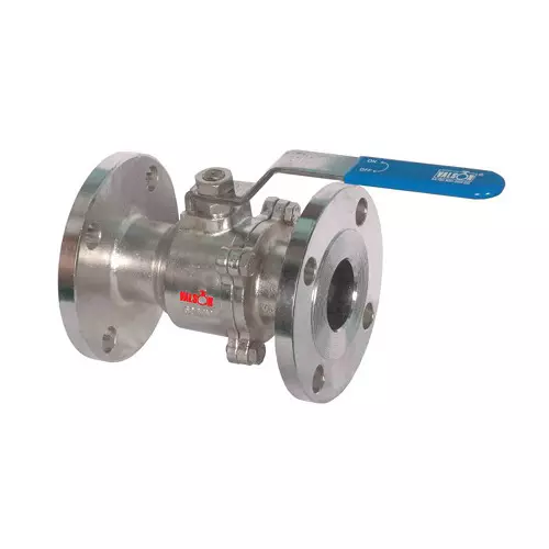 Valson Three Piece Heavy Duty Ball Valve 203.2 mm (8 inch) Stainless Steel 316 Flanged