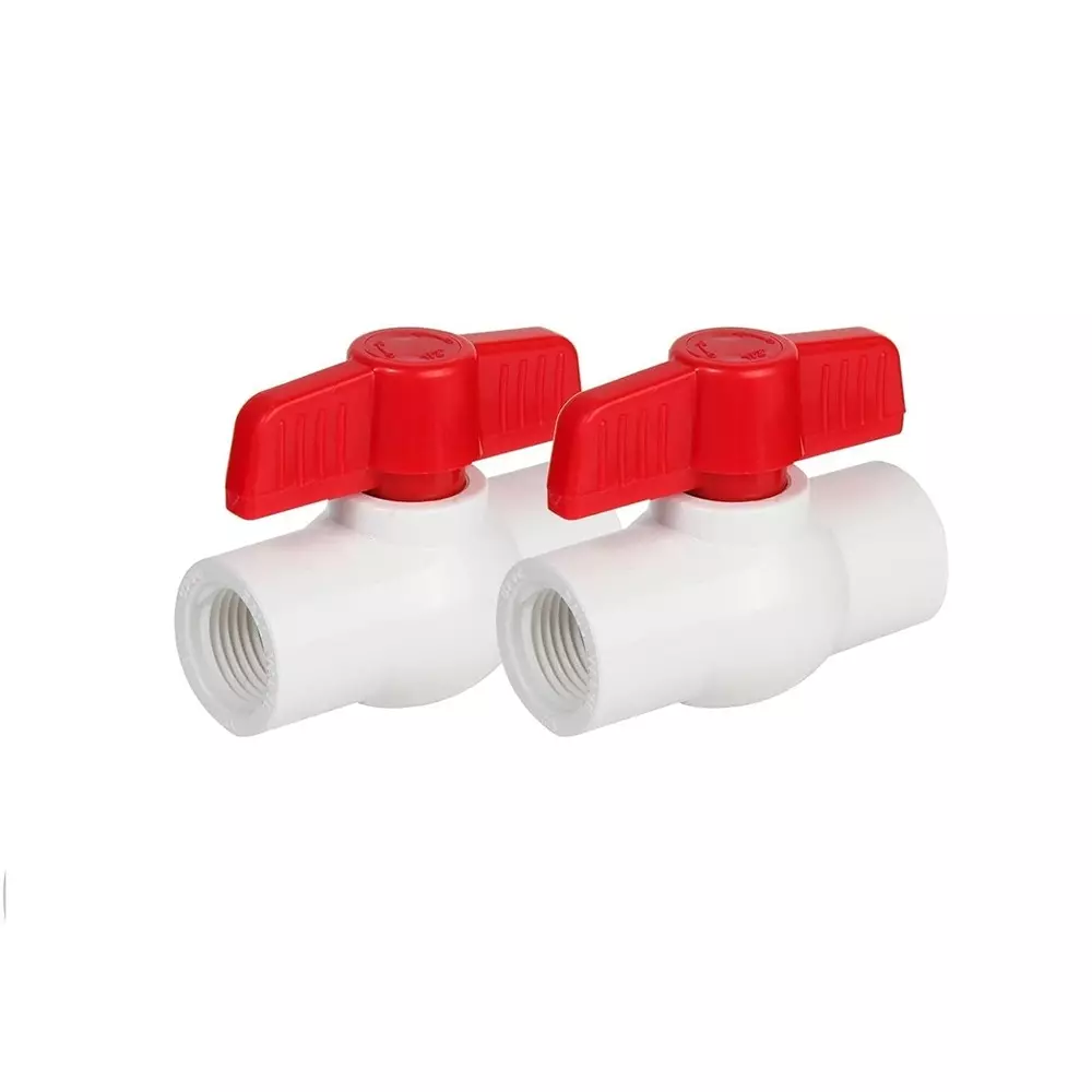 MED BUDDY Ball Valve 2 inch (50 mm) PVC (Pack of 2 Pcs)