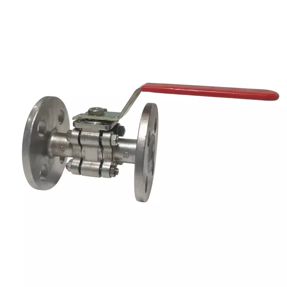 Quickair Ball Valve With Lever 2 1/2 inch (63.5 mm) Stainless Steel, A300RB-65-02-02-07-01-00-00