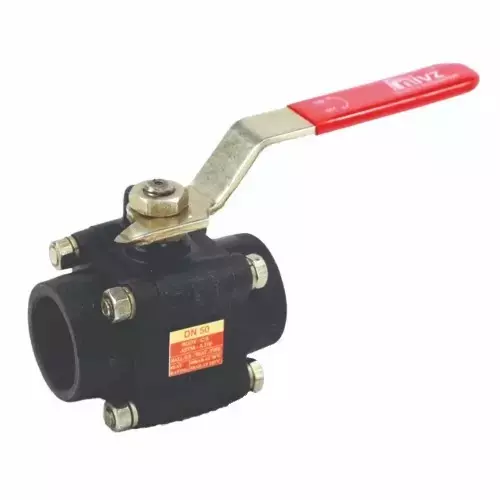 PMW Ball Valve A-105 Forged Steel Socket Weld End 40 mm (1 1/2 inch)