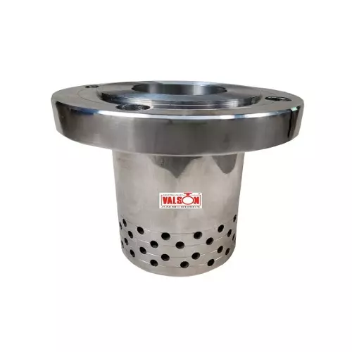 Valson Solid Bar Stock Ball Valve 127 mm (5 inch) Stainless Steel Flanged