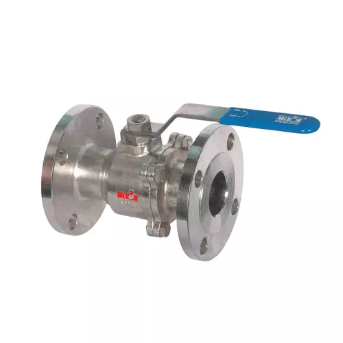 Valson Two Piece Heavy Duty Ball Valve 203.2 mm (8 inch) Stainless Steel Flanged
