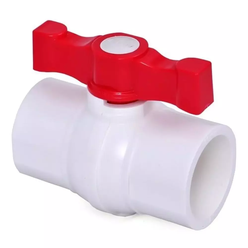 MED BUDDY Ball Valve 1/2 inch (12.5 mm) UPVC (Pack of 5 Pcs)