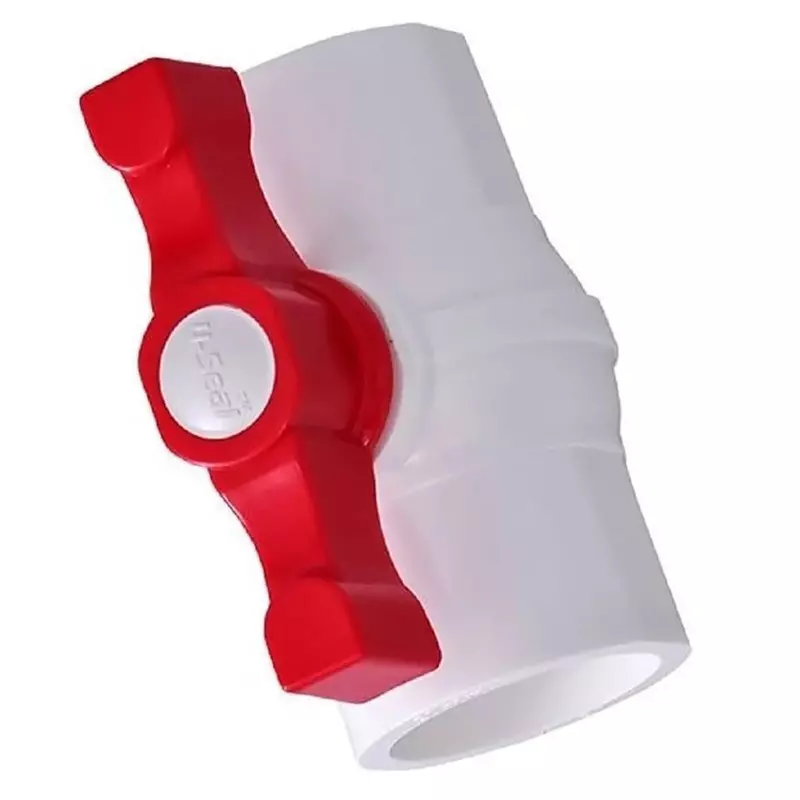 MED BUDDY Ball Valve 1/2 inch (12.5 mm) UPVC (Pack of 5 Pcs)