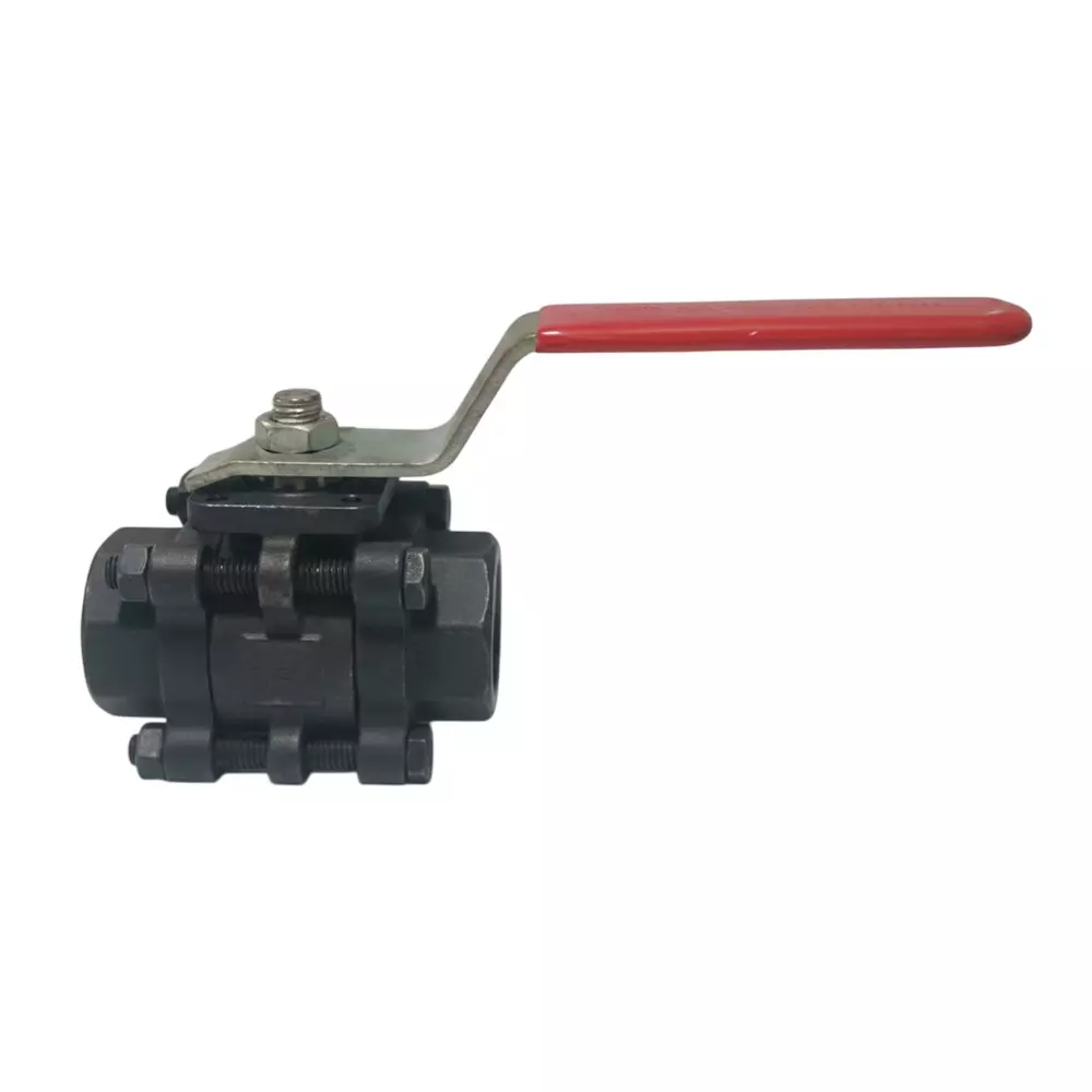 Quickair Ball Valve With Lever 1 1/2 inch (38.1 mm) Carbon Steel, M300RB-40-16-02-01-01-00-00