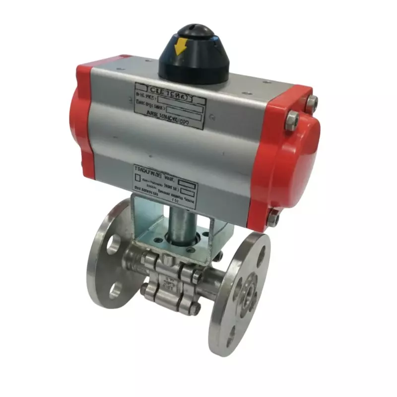 Quickair Ball Valve 1 1/2 inch (38.1 mm) Stainless Steel 316 CF8M