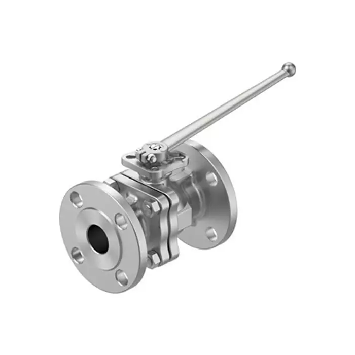 Festo Stainless Steel Ball Valve, Ball Valve, Flanged, 30 mm, 20 bar Operating Pressure, VZBF-11/4-P1-20-D-2-F0405-M-V15V15