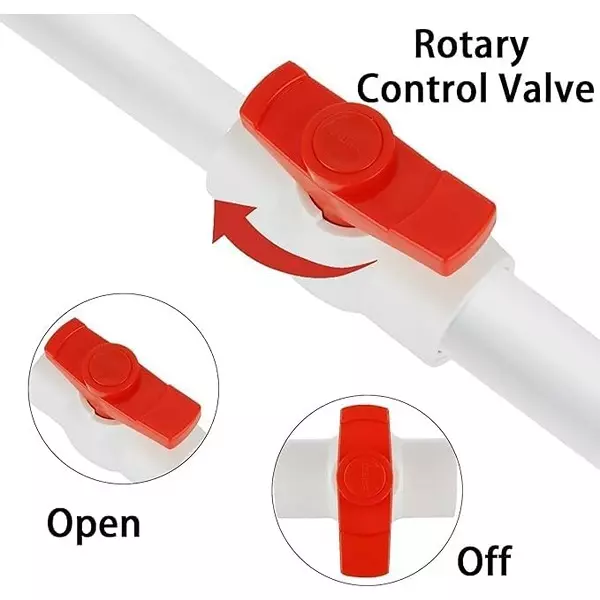 MED BUDDY Ball Valve 1 inch (25 mm) UPVC (Pack of 5 Pcs)