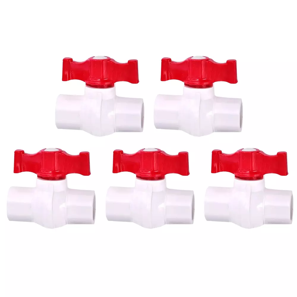 MED BUDDY Ball Valve 1 inch (25 mm) UPVC (Pack of 5 Pcs)