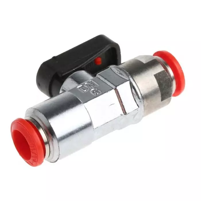 RS PRO Handle Micro Valve, Push in 8 mm Model No 1762146