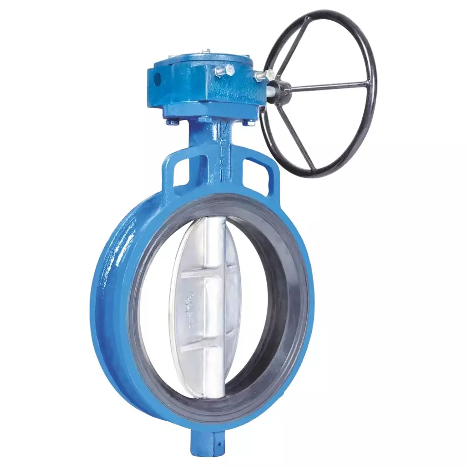 Nalisha Butterfly Valve 7.87 inch (200 mm) SG Iron Disc, Gear Operated, Prima