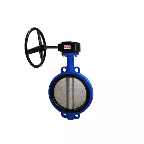 Valson Gear Operated Butterfly Valve 127 mm (5 inch) Cast Iron Disc Flanged/Wafer Type