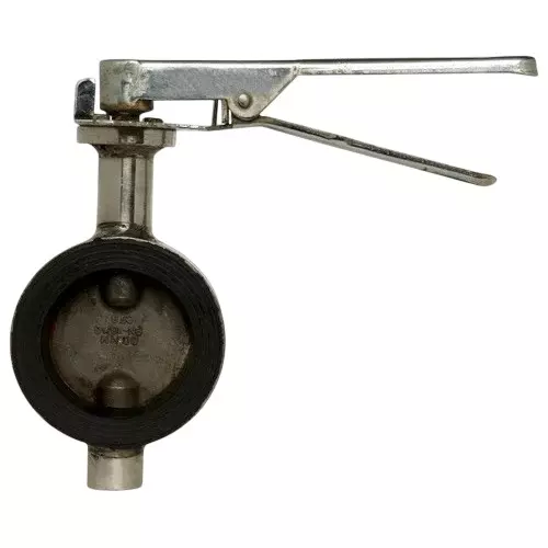 SANT Wafer Butterfly Valve PN-16 2 Inch (50 mm) Size Aluminium for Control Water & Air Flow, ABF