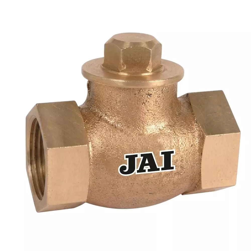 Jai Gun Metal Horizontal Check Valve Screwed Female Ends Connection 50 mm Size