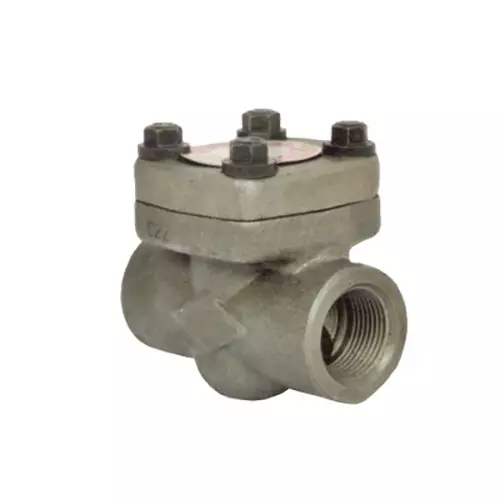 Valson Horizontal Lift Up Type Check Valve 19.05 mm (¾ inch) Forged Stainless Steel Screwed/Socketweld