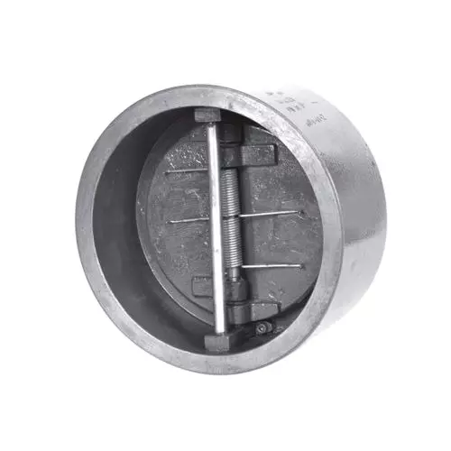 Leader Dual Plate Check Valve Non IBR Wafer Type Spring Loaded (3 inch) 80 mm Copper-Clad Steel Body PN-40 Size Code L, CCS 070C