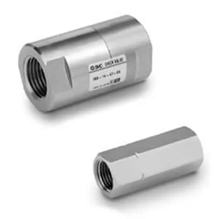 SMC Stainless Steel Check Valve, Rc Rc 1/4, 1 MPa, INA-14-47-02