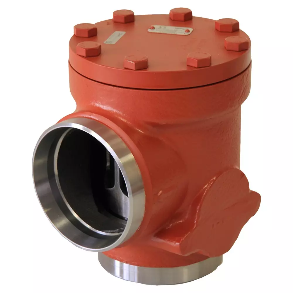 Danfoss Check Valve Angleway Butt Weld Connection 80 mm Connection Size 52 bar, CHV-X 80