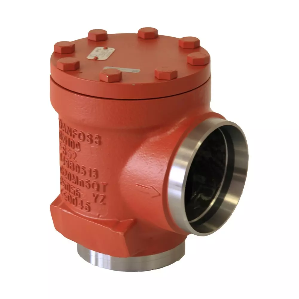 Danfoss Check Valve Angleway Butt Weld Connection 80 mm Connection Size 52 bar, CHV-X 80