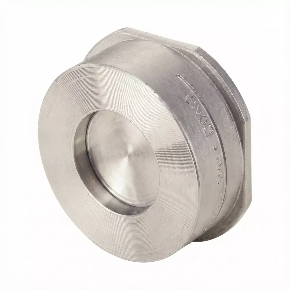 Nalisha Disc Check Valve 0.78 inch (20 mm) Wafer to Suit ANSI B16.5 150# End Connection, ASTM A 351 Gr. CF8 CF8 (SS 304) Disc, Self Operated