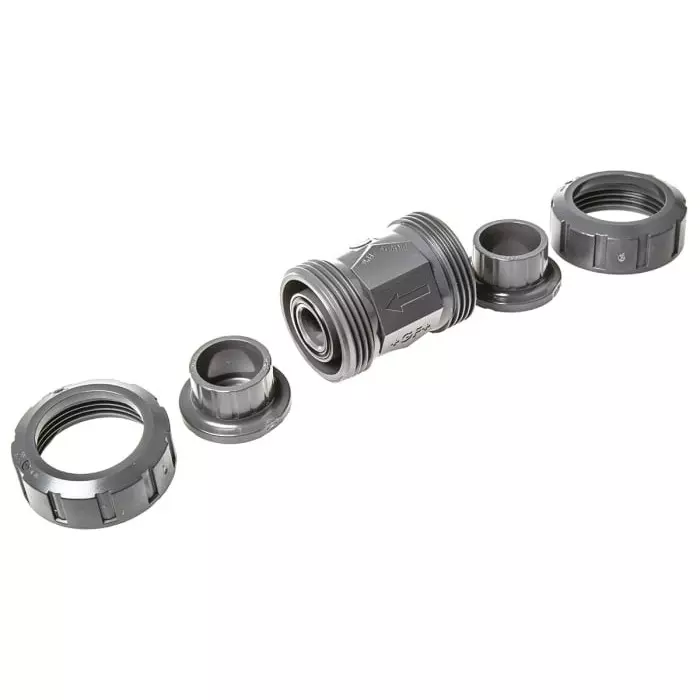 Georg Check Valve Fischer PVC-U Single 1/2in 16 bar, 161561062