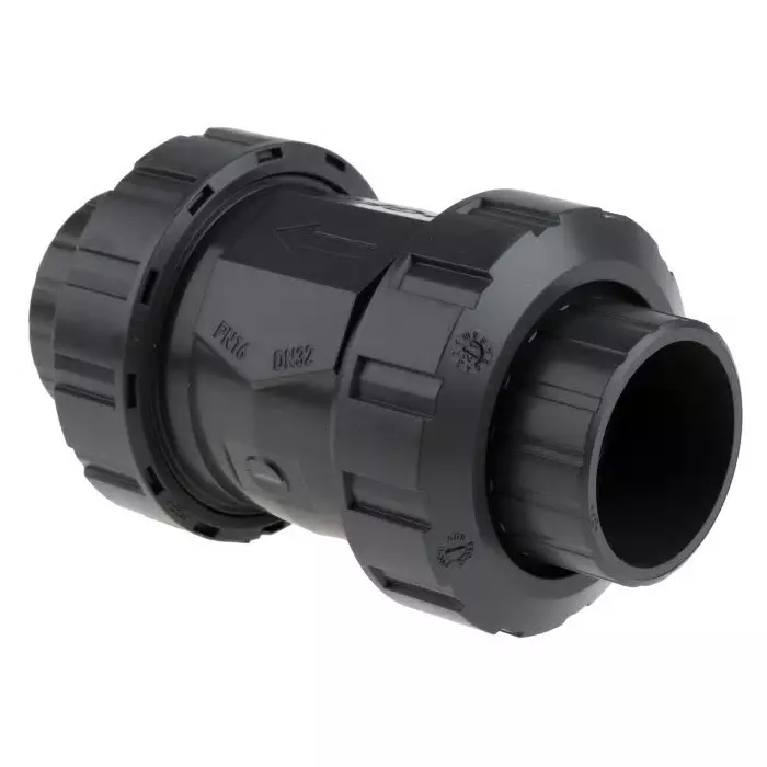 Georg Check Valve Fischer PVC-U Single 1 1/4in 16 bar, 161561065