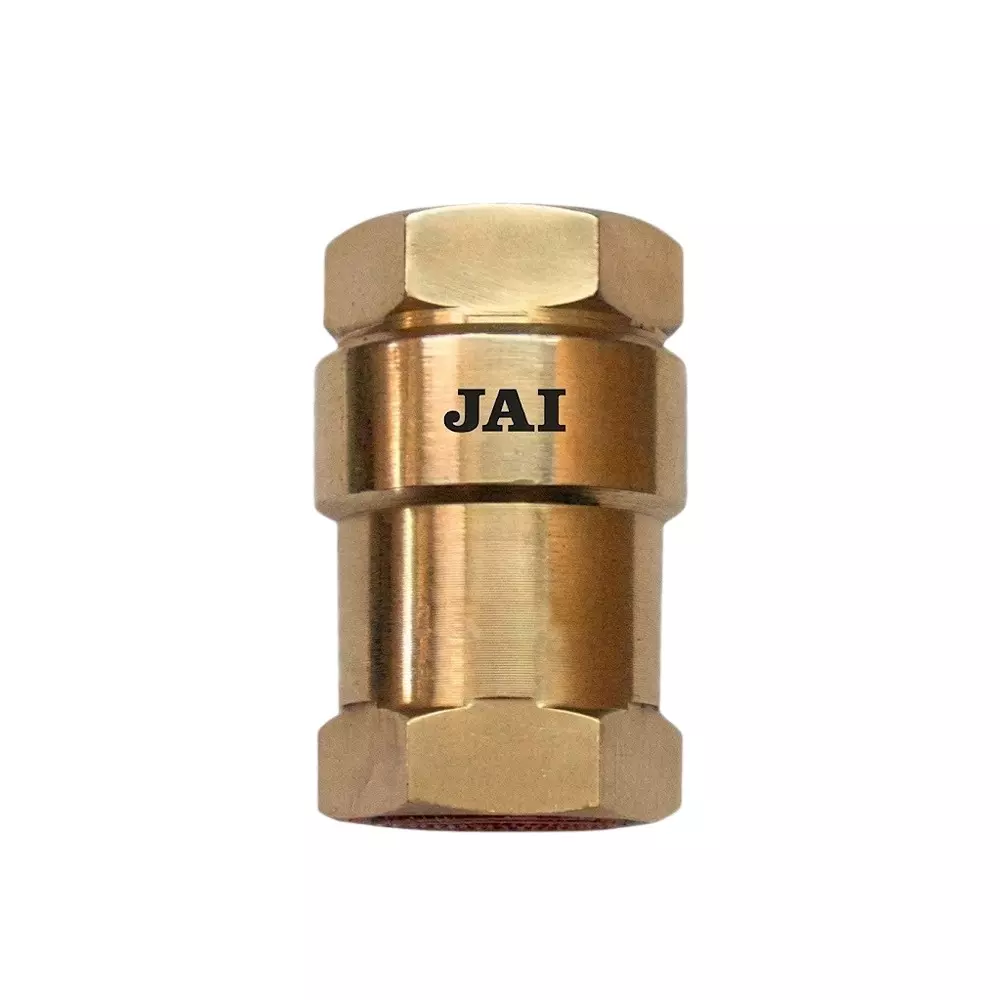 Jai Gun Metal Vertical Check Valve Screwed Female Ends Connection 100 mm Size