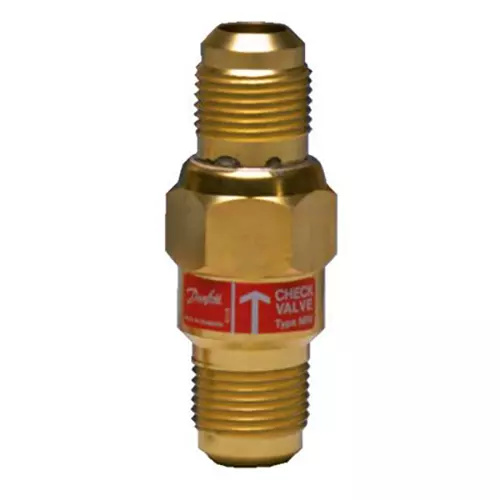 Danfoss Check Valve Straightway Flare Connection 6 mm Connection Size 46 bar, 020-1040